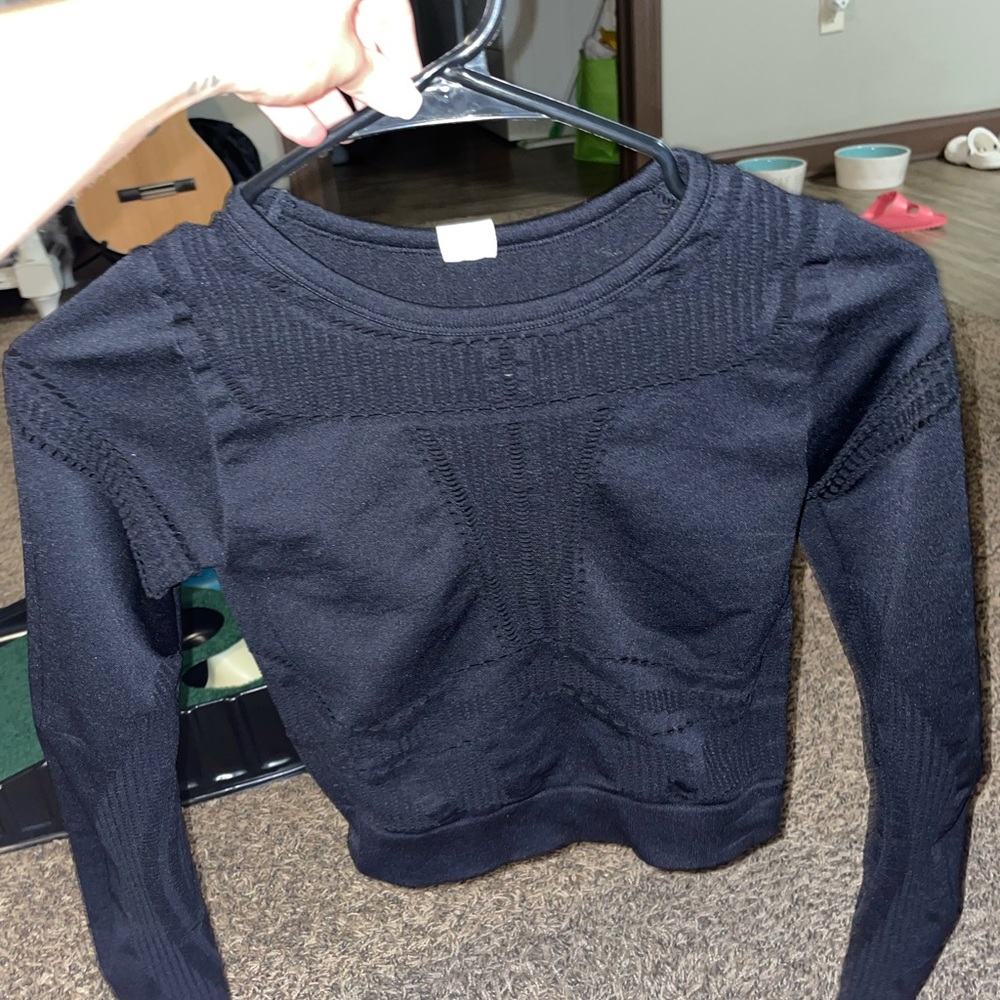 Crop top work out top